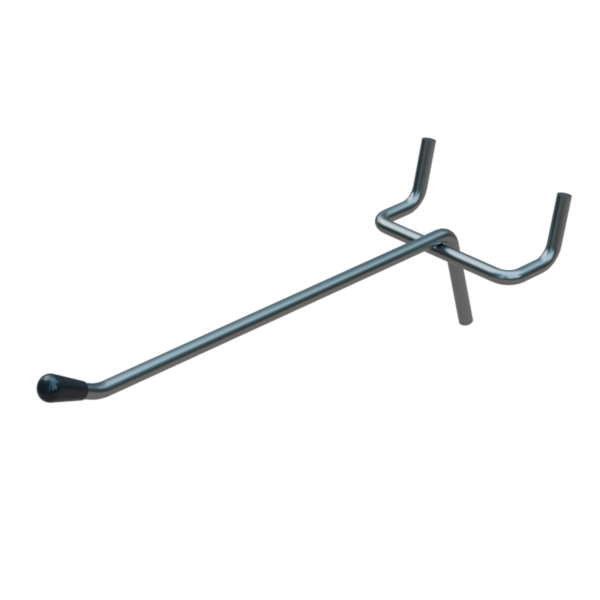 sk_Крючок для перфорации одинарный, 150мм, d4мм, Шаг 50мм, Цинк