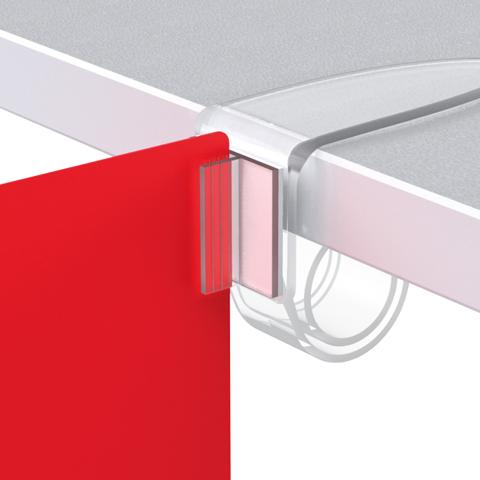 Пластиковые держатели-улитки