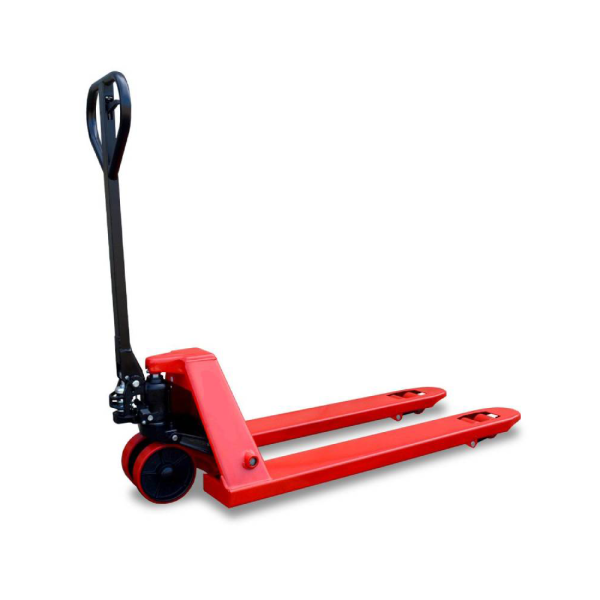 sk_Тележка гидравлическая(грузоподъемность2500кг,колеса полиуретан,1150x550мм,красная,неразб.гидроузел