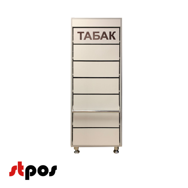 00_Диспенсер сигаретный ЛДСП, 6 полок по 10 видов, 731х420(320)х1331 (без накопителя) 00_Диспенсер сигаретный ЛДСП, 6 полок по 10 видов, 731х420(320)х1331 (без накопителя)