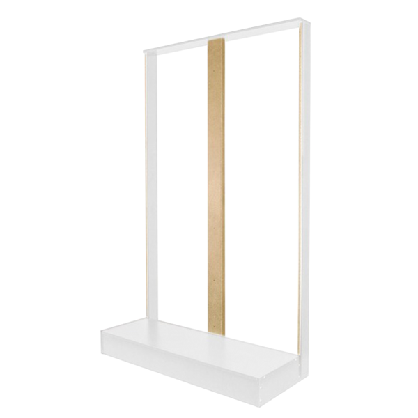 sk_Каркас экономстенда ЭС-1, 2 эл. 1200х2400мм, Белый