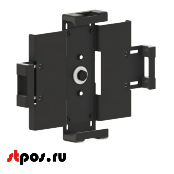 00_Держатель для тонкого планшета, по ширине 170-270, по высоте 135-230 мм, D40 мм, RAL9005, Черный