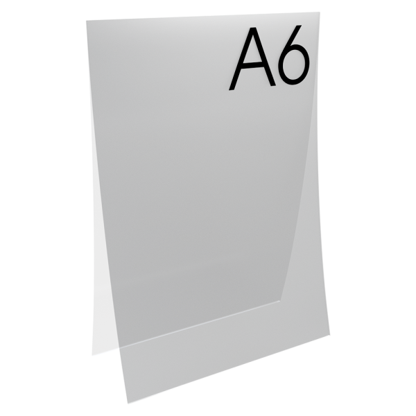 sk_Карман-протектор A6 пластиковый антибликовый PP