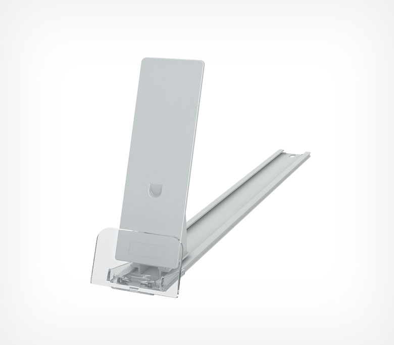 01_Пружинный толкатель наклонный 44х132 мм FORTA GROSSA-3 10-14N, с н.о 60х35 мм, 10-14 ньютонов, 485мм