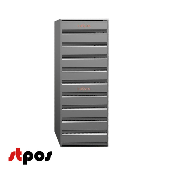 1_Диспенсер сигаретный 10 полок 8 линий, 1817х340х576