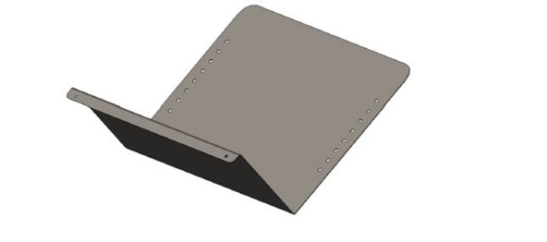 1_Лоток журнальный 300х500 мм  (унив. для 25/50 серии)