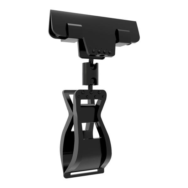 sk_Держатель универсальный на прищепке с узким зажимом, высота ножки   0мм CARDCLAMP-SLIM, Черный