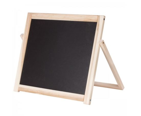 10_Доска двустороняя настольная для мела и маркеров 430х370х20 мм