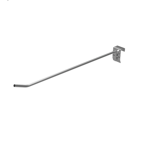 sk_Крючок для штанги 30х15 (профиль) одинарный 300мм , покрытие цинк-хром, d5