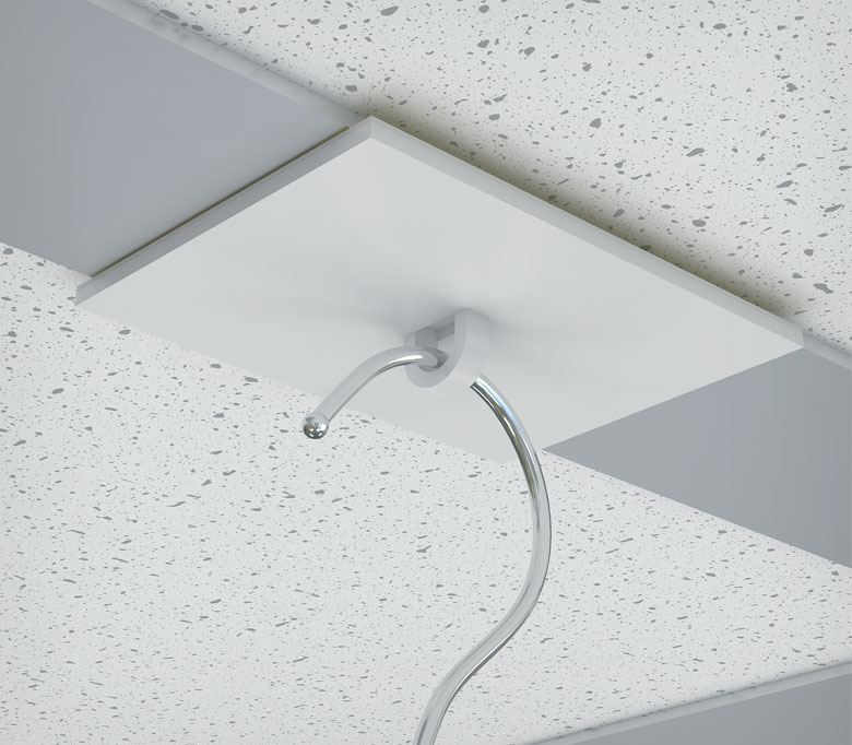 03_Крепление потолочное усиленное на двухстороннем скотче MB2K