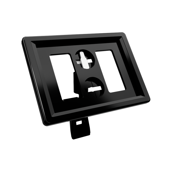 sk_Рамка ТЕХНО А8 черная, черный держатель TECHNO CLIP SMALL-VL