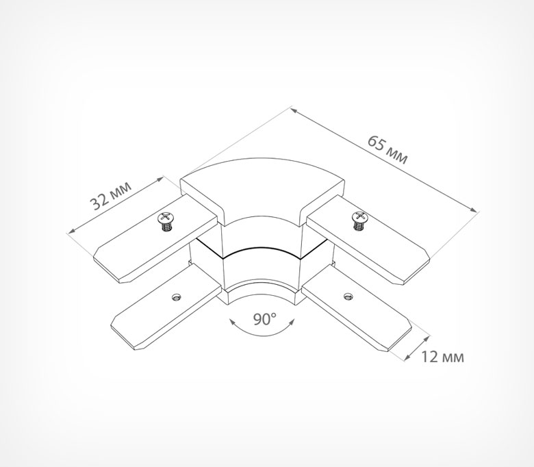 03_Соединитель алюминиевых профилей HT-CONNECTOR