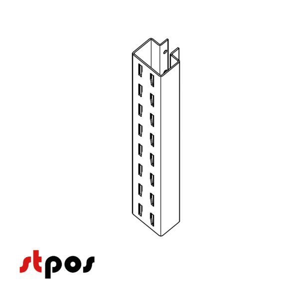 1_Стойка среднегрузовая 60х40, 2950 мм 1_Стойка среднегрузовая 60х40, 2950 мм