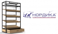 Выкладка насущного: хлебный стеллаж от «Нордика»