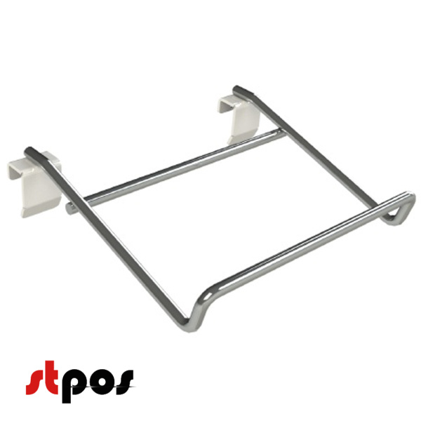 00 Держатель для пылесосов 220х370 мм на штангу 30х15 мм на фото изображено изделие без штанги. Вид спереди