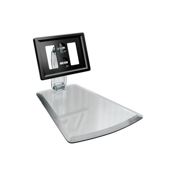 sk_Рамка ТЕХНО А8 черная, прозрачный держатель TECHNO DELI-UNBO-SET40