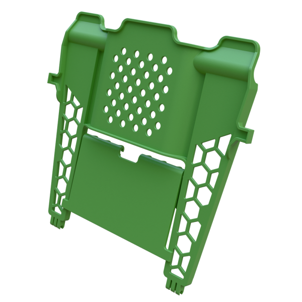 sk_Детское сиденье для покупательских тележек SURF S (в сборе), RAL6018 Зеленый