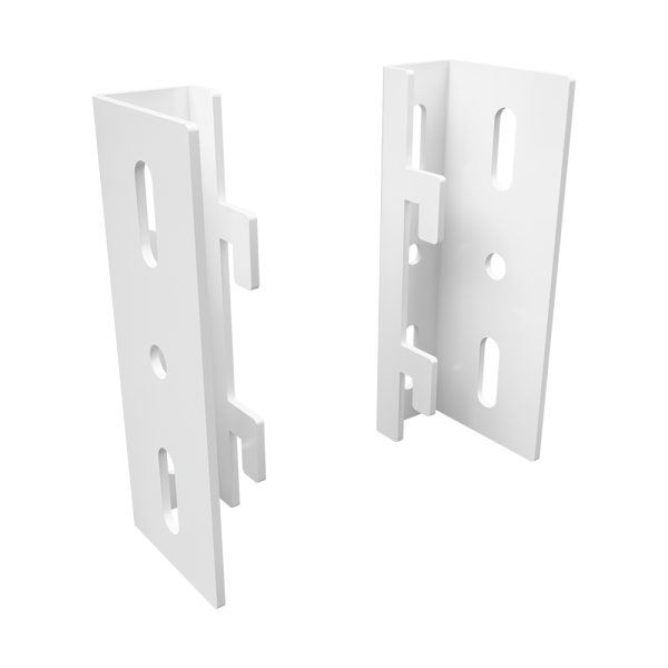 sk_Крепление декоративных панелей к стойкам, Глянец, RAL 9016, Белый