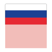 Шелфстоппер stpos ФЛАГИ (Россия) из ПЭТ 0,3мм в ценникодержатель, 70х75 мм, розовый