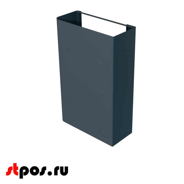 00_Тумба для кассового бокса МИНИМАРКЕТ и МИНИМАРКЕТ PLUS, RAL7016, Серый