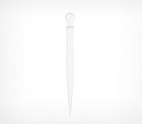 01_Иголка пластиковая для шарнирного ценникодержателя STICK, 80 мм, Прозрачный