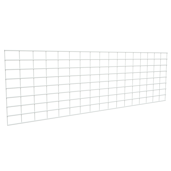 sk_Стенка сетчатая 400х1330 мм (25 серия), Глянец, RAL9016 Белый