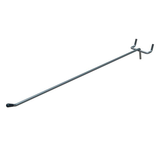 sk_Крючок для перфорации одинарный, 400мм, d4,8мм, Шаг 50мм, Цинк