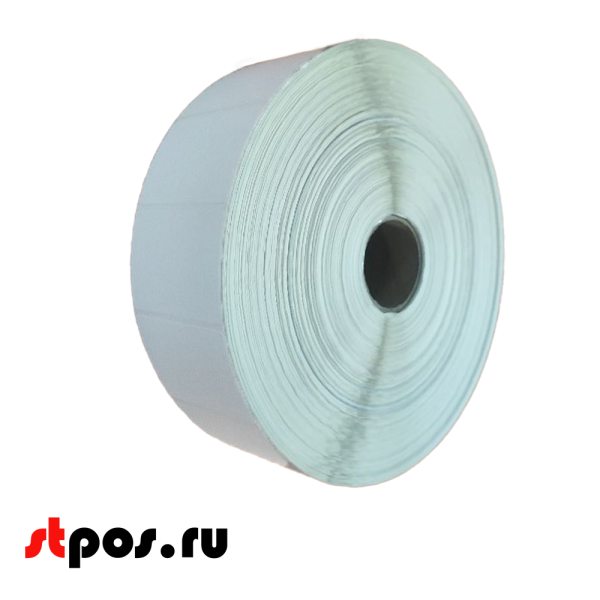 00_Термо-трансферная полуглянцевая этикетка  58х40х5000 (58х40мм, 5000шт, вт40мм)