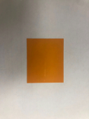 Ценниковыделитель из ПЭТ 0,3мм, 51х61 мм (10шт/упак), оранжевый 