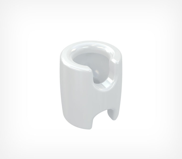 01_Соединитель для шарнирного ценникодержателя JOINT-VL, Белый