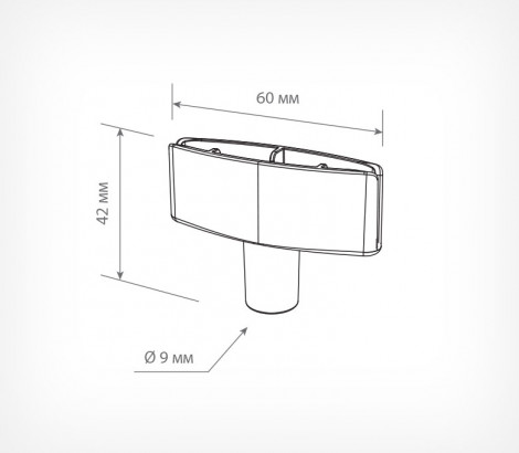 04_Схема держателя табличек из картона и пластика SM-FIX