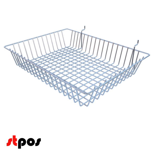 04_Корзина для экономпанелей 520х395х100мм, цинк-хром