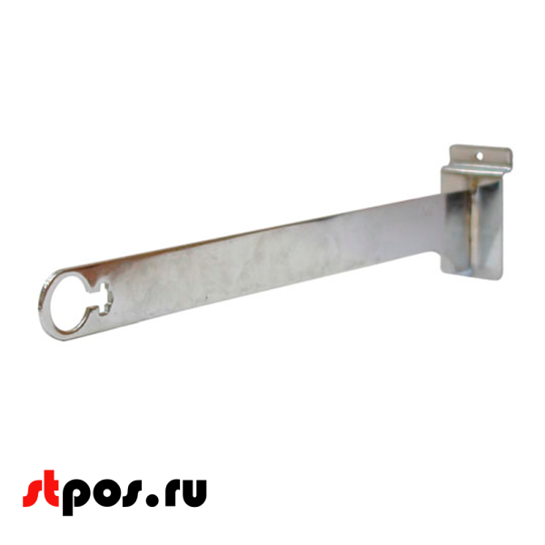 00_Держатель для экономпанели прямой для штанги d-25мм, 525 K17, хром