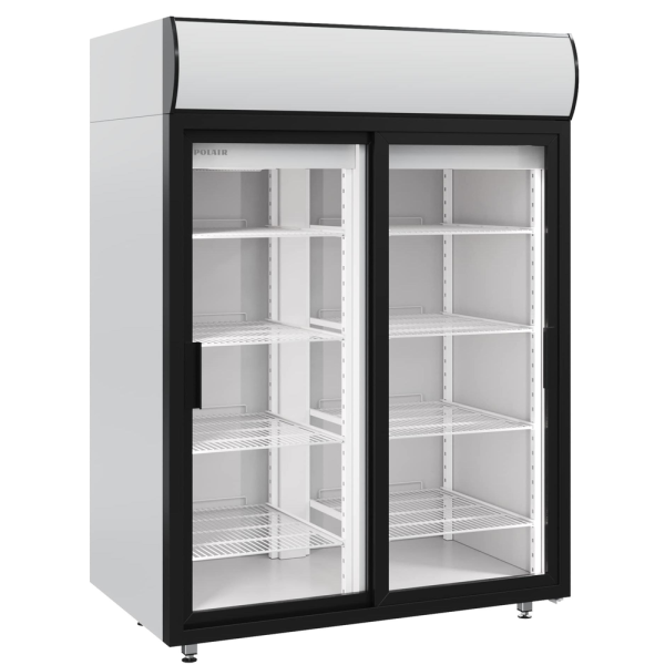 sk_Шкаф холодильный 1400л DM114Sd-S версия R290 (+1...+10), раздвижные двери