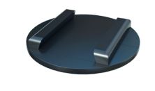 1_Переходник-держатель табличек и ценникодержателей TAIL ADAPTER черный