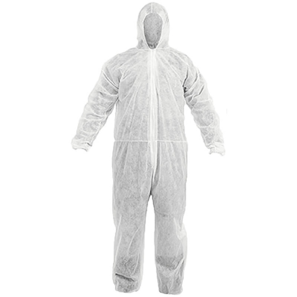 01_Комбинезон нетканый, спанбонд, размер XL 100шт. в упак.