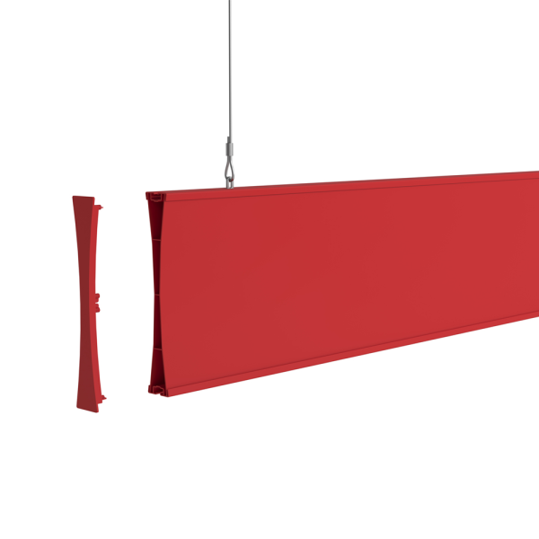 sk_Подвесной профиль PRICEBOARD А5, длина 1000 мм, цвет красный