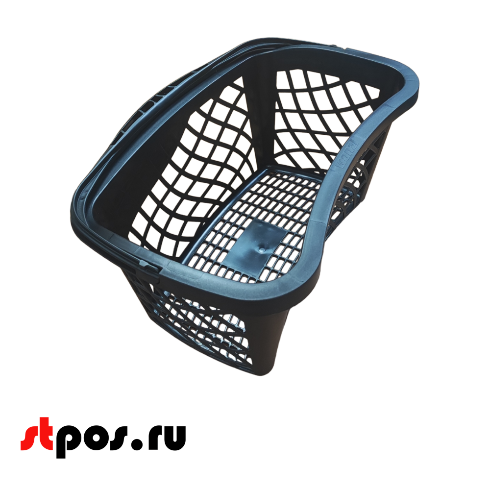 00_Корзинка покупательская Wanzl GT26 26л, RAL9005 Черный, ручка RAL9005 Черный