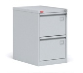 Картотечный металлический шкаф 715x465x630мм для хранения документов КР-2, RAL7035, Серый