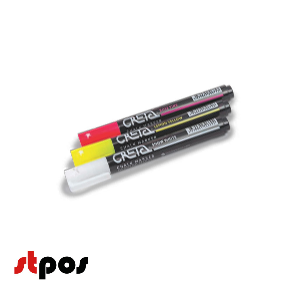 00_Набор цветных меловых маркеров CRETA COLOUR MIX 3 (3 цвета)
