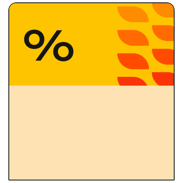 sk_Шелфстоппер stpos LEAF из ПЭТ 0,3мм в ценникодержатель, 70х75 мм 