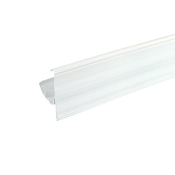 sk_Ценникодержатель полочный LST 39 длина 1318 мм БЕЛЫЙ