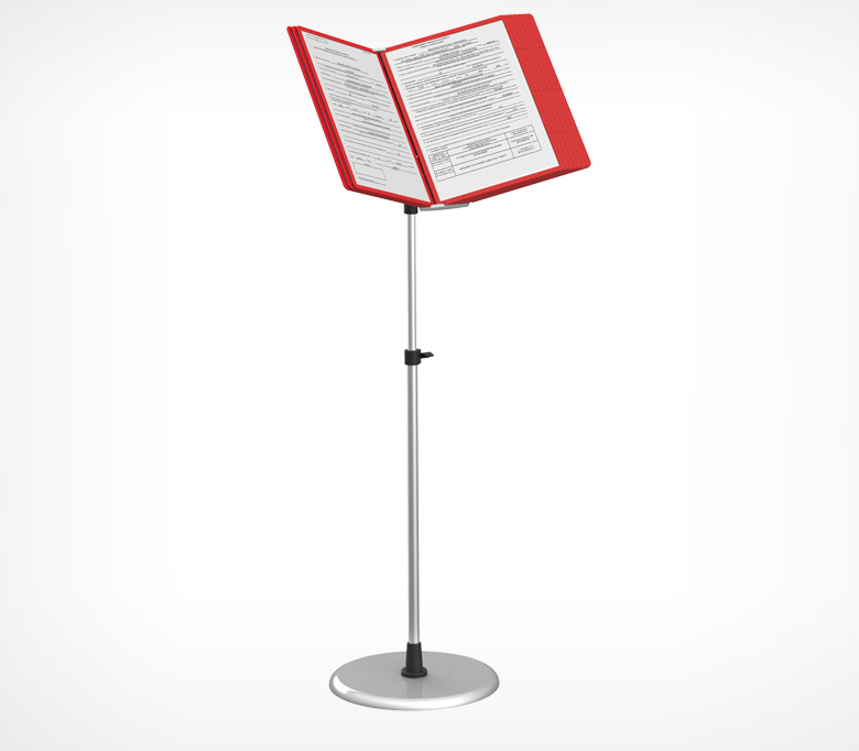 01_Основание для НАПОЛЬНОЙ перекидной системы формата А4 на 10 рамок DATALINE-F