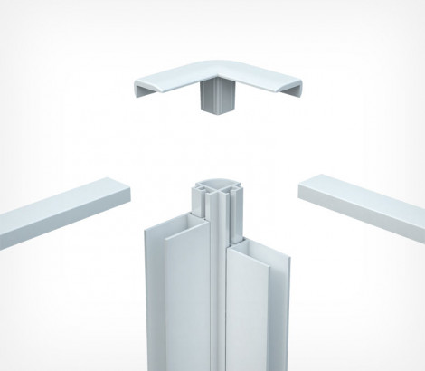 03_Заглушка пластиковая для углового соединительного профиля COVER-6