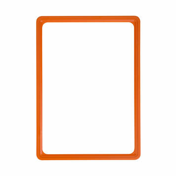 1_Пластиковая рамка с закругленными углами формата А4 (210х297мм), PF-А4, Оранжевый