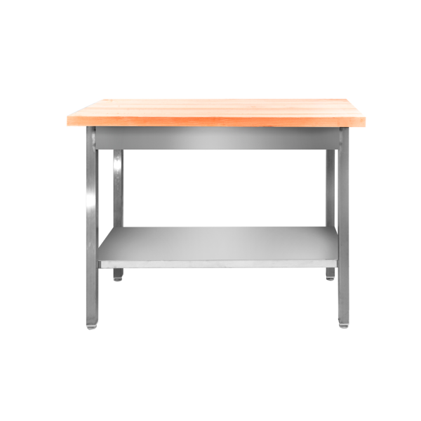 00_Стол кондитерский, полка сплошная СКП 18*8, Нержавеющая сталь