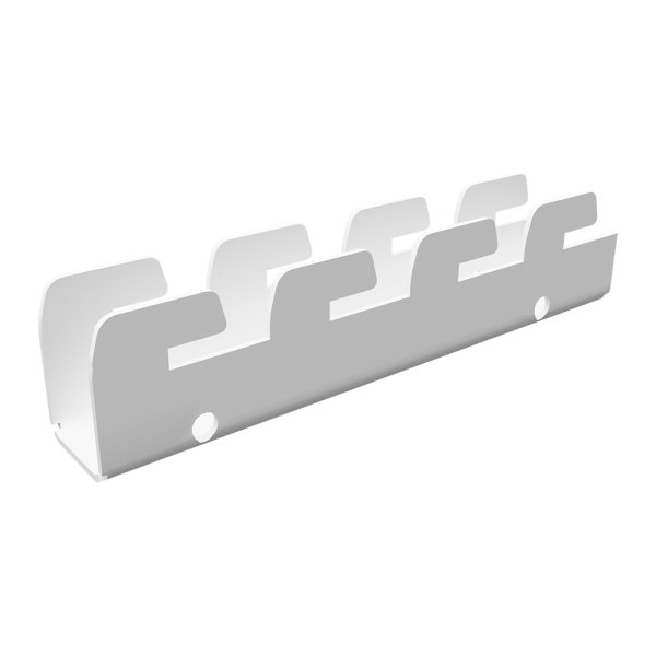 sk_Зацеп базы стеллажа-экспозитора алкогольного, Глянец, RAL9016 Белый