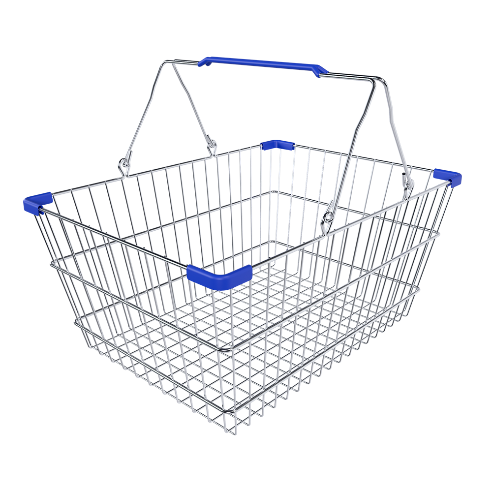 22л ХРОМ металлические корзинки