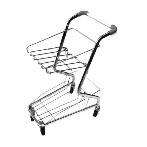 1_Тележка-подставка для двух корзин TBF5-RD, Красный