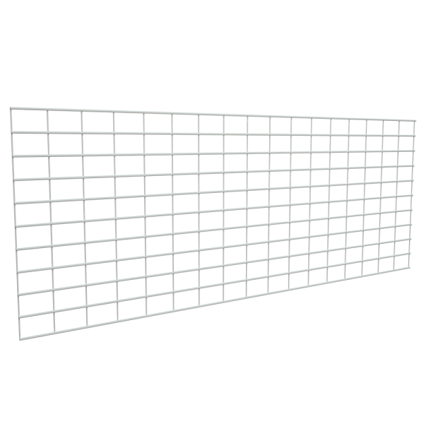 sk_Стенка сетчатая 500х1330 мм (25 серия), Глянец, RAL9016 Белый